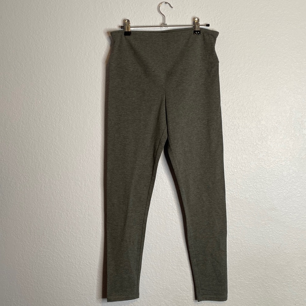 Yummie Tummie gray full length womens leggings size large - Picture 1 of 6